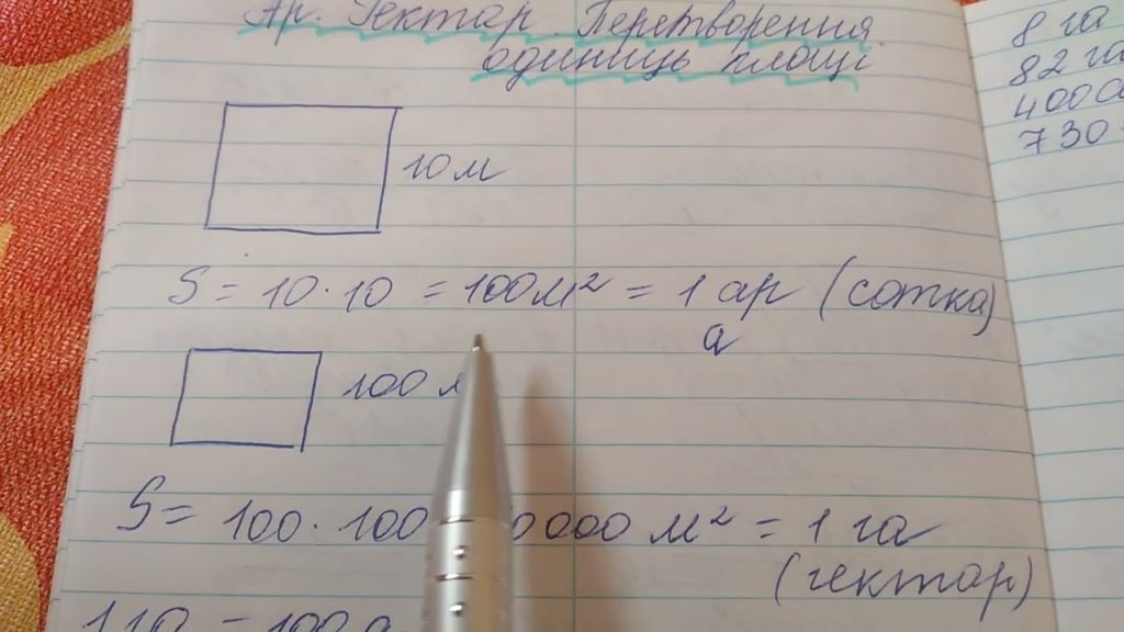 Як швидко перевести гектар в ари і навпаки